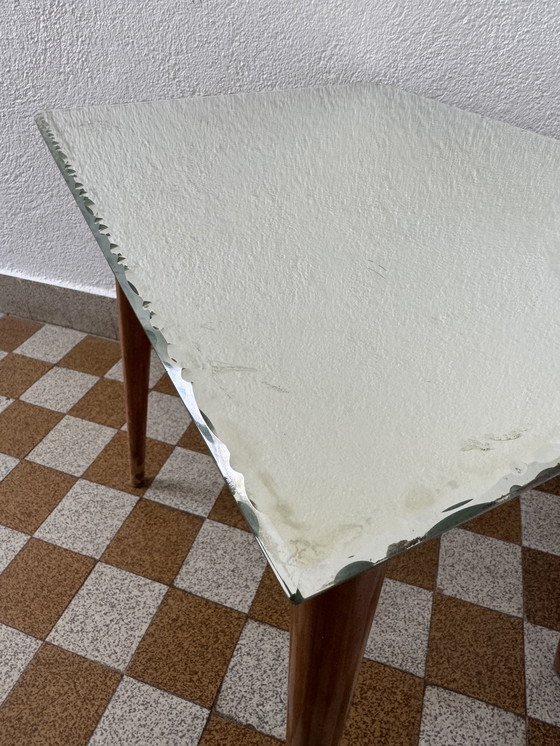 Image 1 of 60's salontafel spiegel