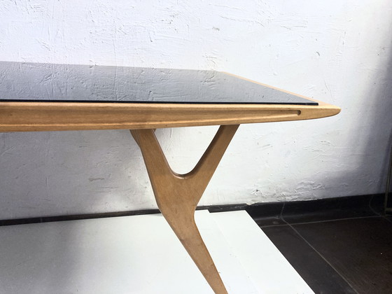 Image 1 of Mid - Century coffee table 50s 60s design in the style of Ico Parisi