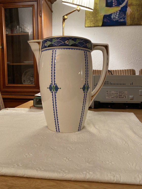 Image 1 of Boch La Louviere Belgio Art Deko Kanne 