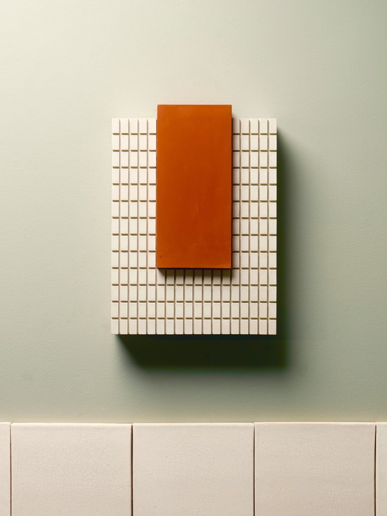 Image 1 of Sculptures murales en béton - ensemble de 3