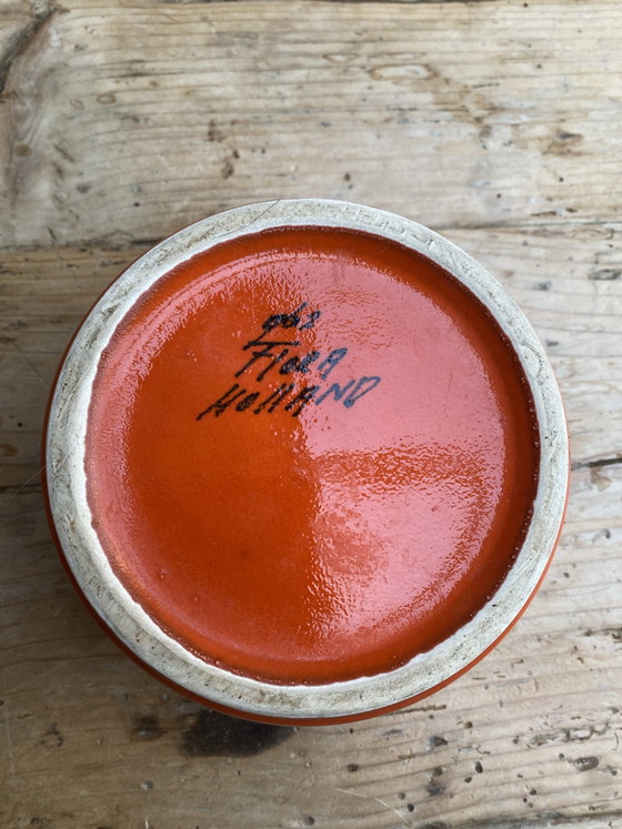 Petit Cache pots vintage Flora Gouda Holland – Céramique (photo 3 of 6)