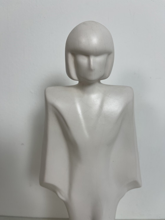 Image 1 of Vintage Yvonne Niessen Flora ceramic sculpture 