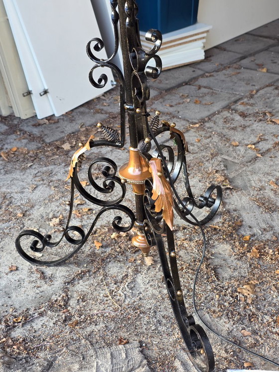 Image 1 of Lámpara victoriana Art Nouveau – Belle Époque 