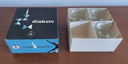 Royal Leerdam - 3 candelieri Diabolo disegnati da Floris Meydam
