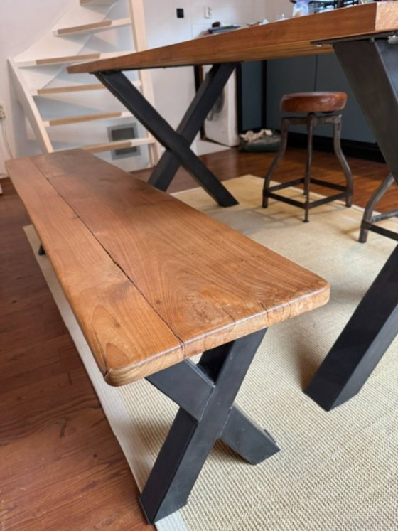 Table de Cuisine & Banc – Salles à manger complètes, Wood (photo 7 of 7)