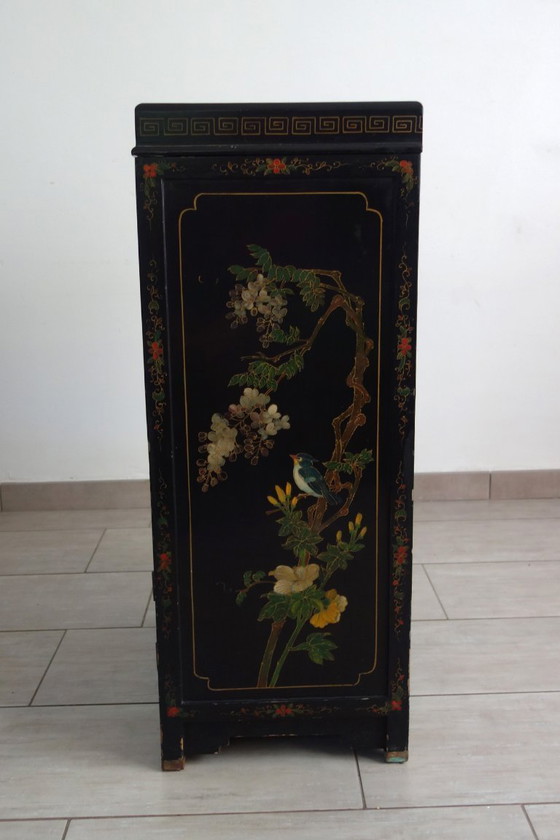 Image 1 of Meuble chinois de rangement à incrustation de pierres dures, Chine milieu XXème