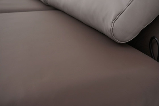 Image 1 of Canapé deux places Rolf Benz Plura 380 Relaxsofa en cuir marron