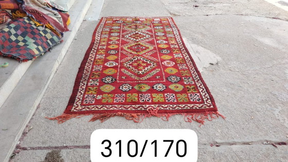 Image 1 of Handgeknoopt Berber kleed wol 310x170cm