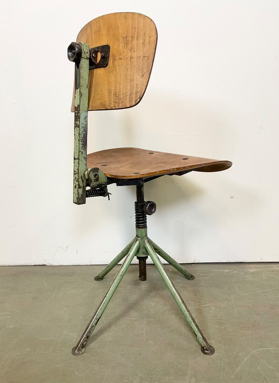 Image 1 of Industrial Workshop Chair, 1950s