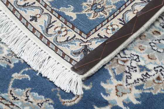 Image 1 of Original Handgeknüpfter Perserteppich Nain Kashmari 285 x 80 cm Top Zustand