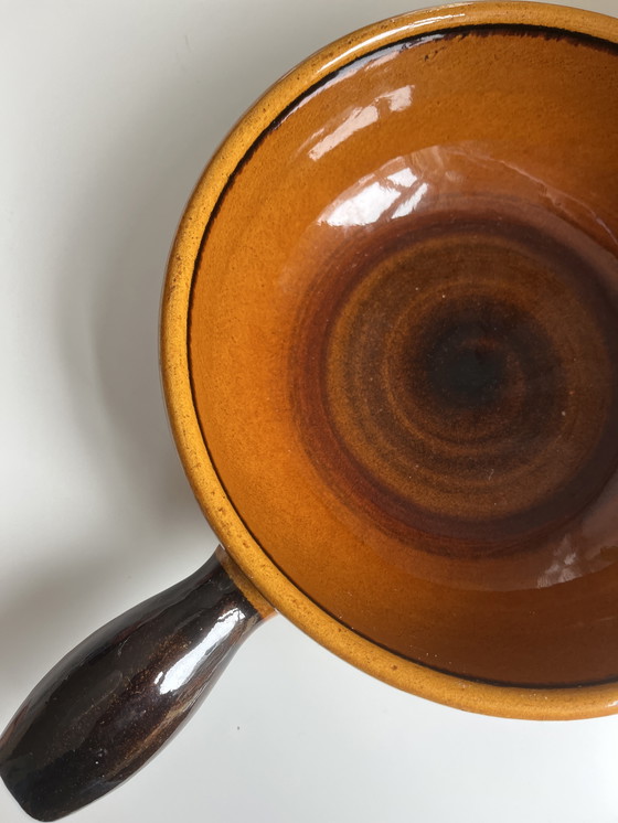 Image 1 of Padella per fonduta di formaggi Landert 20 vintage