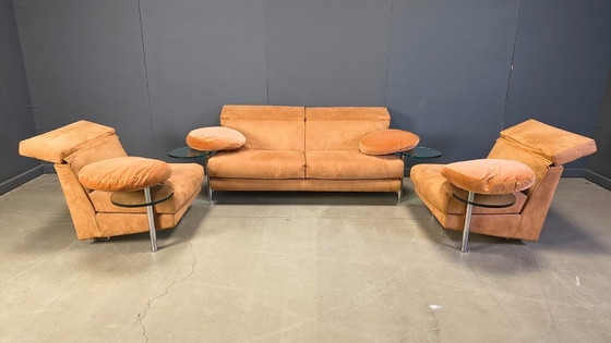 Image 1 of Ensemble de canapés Arca conçu par Paolo Piva pour B&B Italia, années 1980