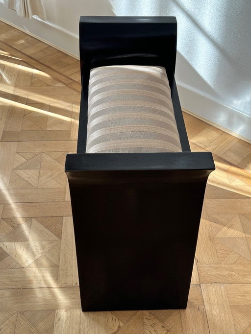 Fauteuil de piano art déco