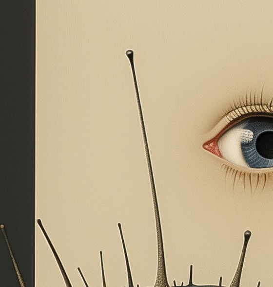 Image 1 of Unique edition. High-quality giclée print. Monsieur Escargot and the Lunar Conspiracy