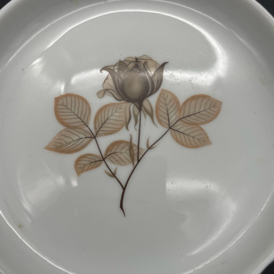 Rosenthal Form 2000 Schattenrose, Sweet Dish Ø 11 cm, Loewy / Latham, Vintage, Decorative Objects, Porcelain (photo 2 of 6)