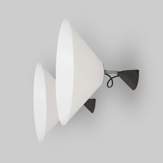 Image 1 of Pair of “Aggregato” Wall Lamp by Enzo Mari for Artemide, 1970s
