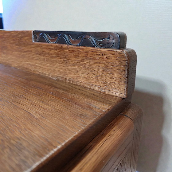 Image 1 of Antique cabinet Hague School bookcase Art Deco