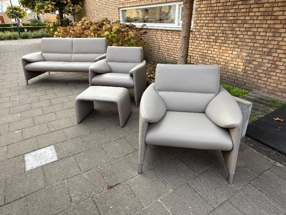 Image 1 of Leolux Felizia 2.5-zits + 2x Poltrona + POUF