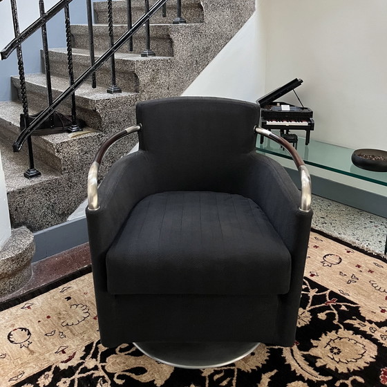 Image 1 of Giorgetti draaifauteuil  model liba