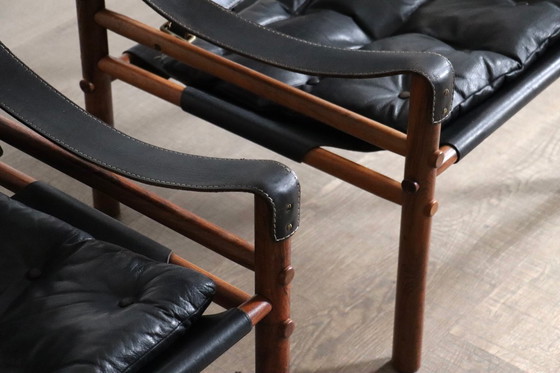 Image 1 of Par de sillones Sirocco de Arne Norell para Norell AB, Suecia, década de 1970