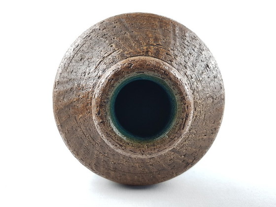 Image 1 of XL Vintage Bitossi Ceramic Vase "Zingo" Decor Italian Pottery 1960's by Aldo Londi