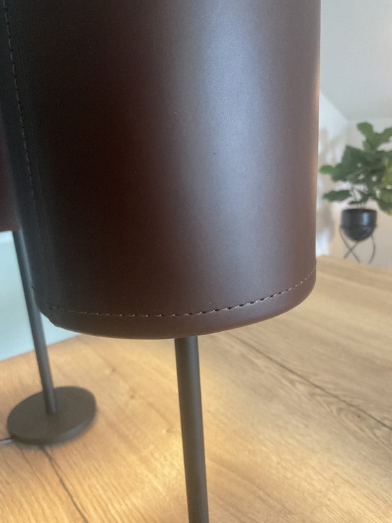 Image 1 of Cuero Design Table/Bed lamps set of two