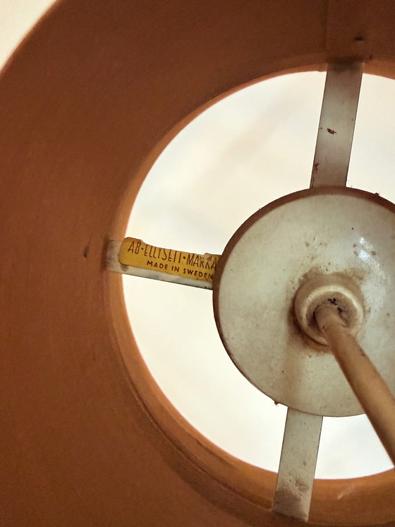 Image 1 of Lampada a sospensione vintage a stecche, Hans Agne Jakobsson anni '60