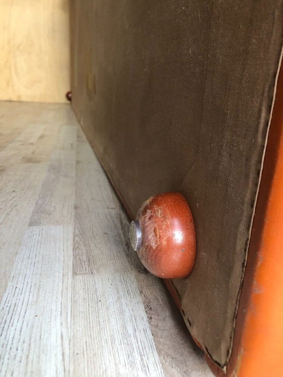 Image 1 of Canapé Poltrona Frau Socrates, design italien, cuir, cognac