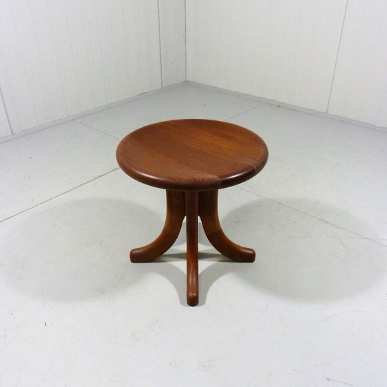 Image 1 of Sgabello Dyrlund in teak massiccio, anni '70-'80