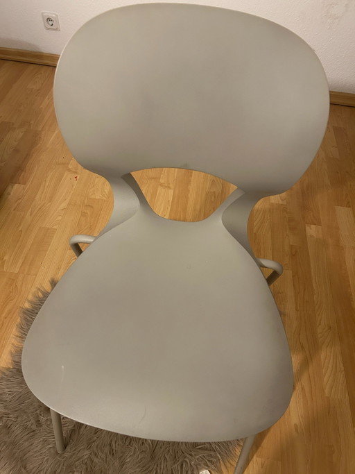 Chaises de salle à manger Kristalia Pikaia – Design: Angelo Natuzzi (Lot de 4 + 1 chaise de rechange gratuite)