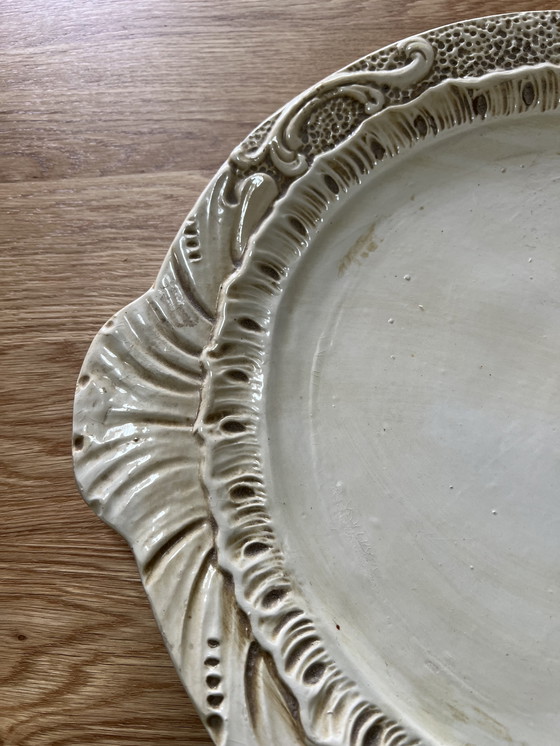 Image 1 of Vintage Capodimonte schaal Italië - N+kroon