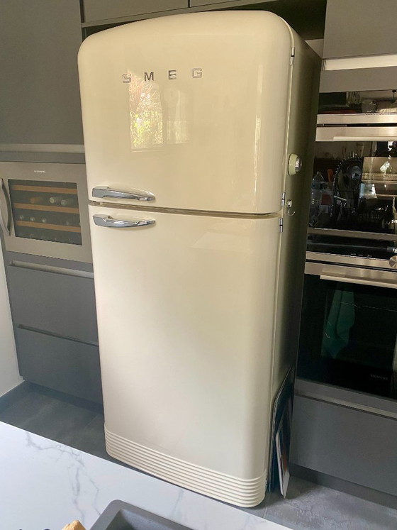 SMEG FAB50LCR Kühlschrank - Gefrierschrank – Küchenzubehör, Glas, Metall (photo 2 of 12)