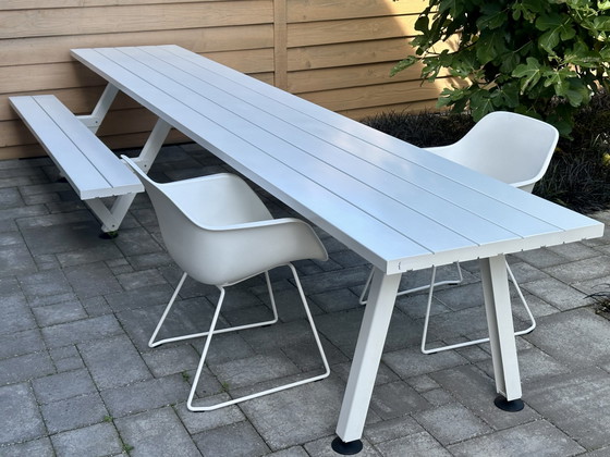 Extremis Outdoor Marina Collection Combo in Off-White 415 cm – Garden benches, Polyester, rvs (photo 2 of 15)