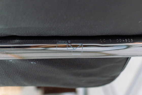 Image 1 of Vintage 1980s Cassina Lc3 2 seater