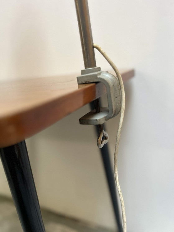 Image 1 of Vintage articulated desk lamp with clamp