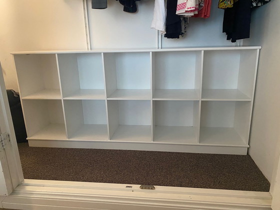 Image 1 of Oliver furniture shelving unit 2x5 plus 3 boxes