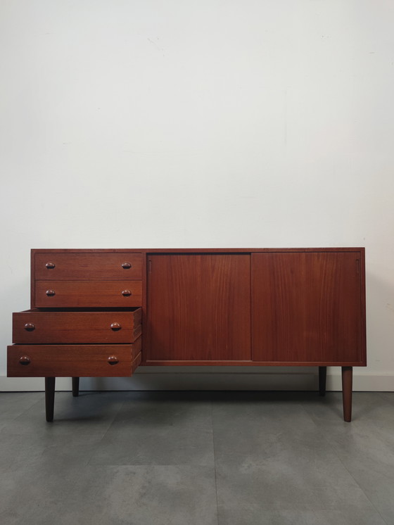 Image 1 of Vintage Danish Sideboard In Teak By Hornslet Møbelfabrik