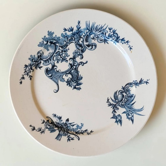 6 assiettes plates Terre de Fer BFK modèle Regent – Vaisselle, Porcelain, Art Nouveau (photo 4 of 7)
