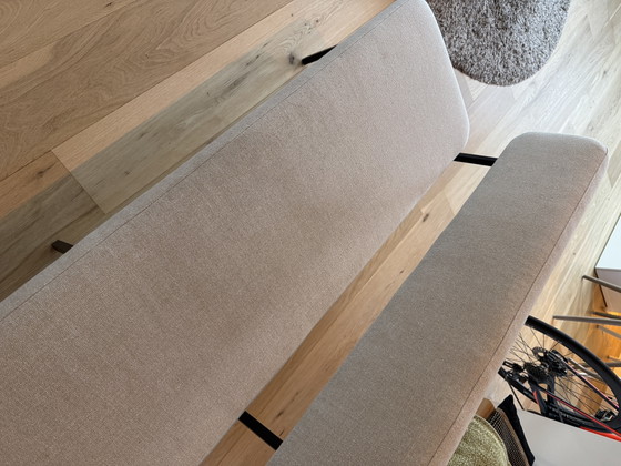 Studio Henk Coode Panca da pranzo Orion Cream 02 200cm – Panche, Metal, Textile (photo 8 of 9)