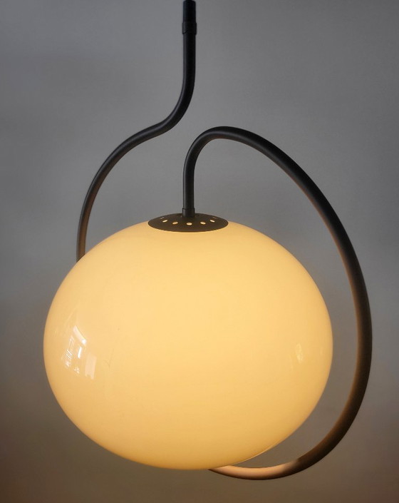 Image 1 of Lampe suspendue vintage de l'ère spatiale par Dijkstra de 1970