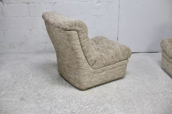 Image 1 of 2x Beige fauteuils