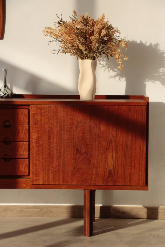 Image 1 of Large Scandinavian teak sideboard – Danish design – 1960s