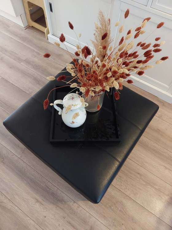 Image 1 of Walter Knoll design pouf – black – made in Germany