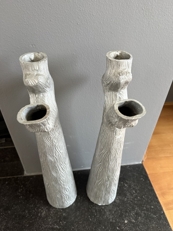 Image 1 of Menno Kroon chandeliers d'objets décoratifs zilverkleurig