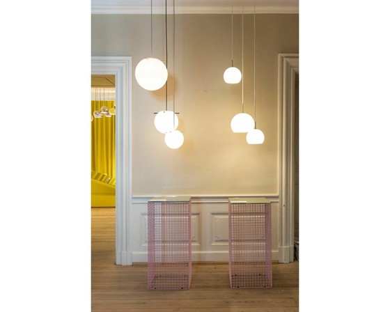 Image 1 of Lampada a sospensione Frandsen Koi Ø32 – bianco opale / nero