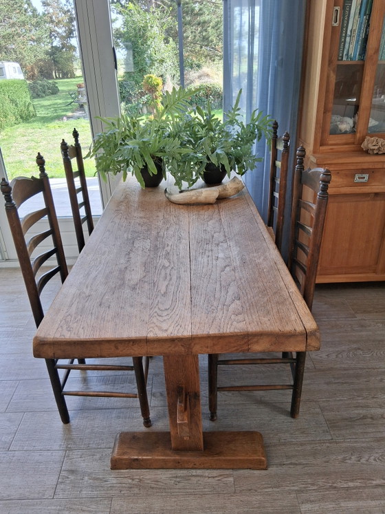 Brabantse Antiche Knopstoelen – Sedie da pranzo, Wood, Wicker (photo 3 of 5)