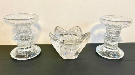 Image 1 of Candelieri in cristallo in stile vintage nello stile di LITTLA