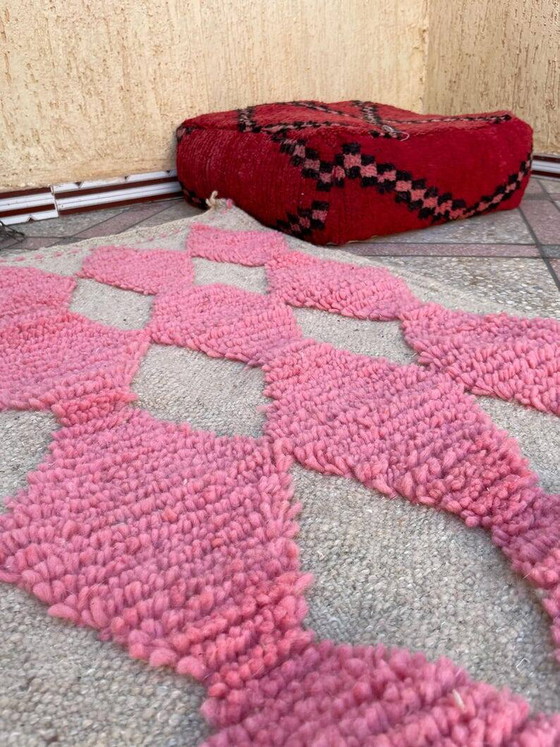 Handgemaakt wollen loper tapijt 400cm x 70cm – Vloerkleden en tapijten, Wool (photo 4 of 11)