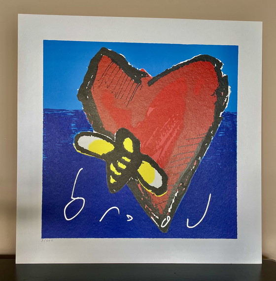 Image 1 of Zeefdruk Herman Brood