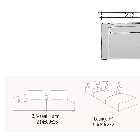 Image 1 of Passe Partout Lazaro corner sofa